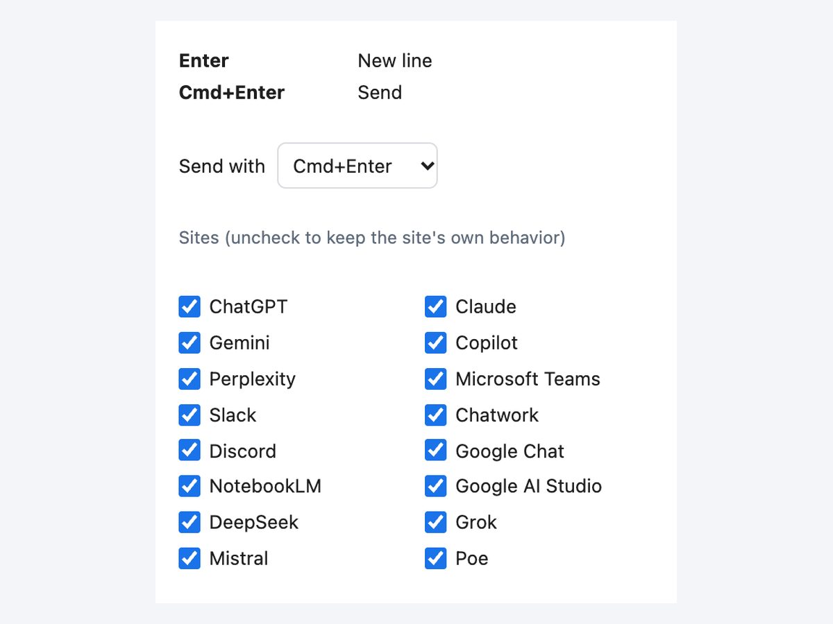 Install it. Choose the sites here